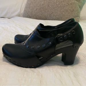 Dansko booties with studs